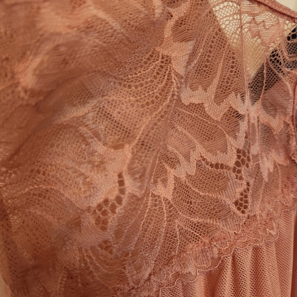 NWT Rachel Roy Underwired Teddy slip chemise Lingerie w/ Lace Details Size XL - Picture 5 of 5